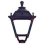 Corp de iluminat pentru felinar INDURA MEDIUM 4 146D-G05X1A-02 1x70W/E27 IP55 de la Novolux