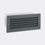Aplique de perete GRIMSTAD 1545GR 3000K 1x6.8W/LED 981LM IP65 de la Norlys