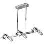 Lampă cu pendul INUA 1553 6x33W/G9 IP20 de la Prezent