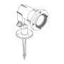 Proiector de grădină SANDE 1593BC 3000K 1x7W/LED 854LM IP65 de la Norlys