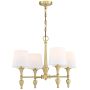 Candelabru AUSTIN P04159BR-WH 4x40W/E27 IP20 de la Cosmolight