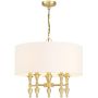 Candelabru AUSTIN P05197BR-WH 5x40W/E14 IP20 de la Cosmolight