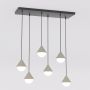 Lampă cu pendul GIRO 1663/6 6x8W/G9 IP20 de la Emibig