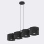 Lampă cu pendul KARBON 1651/4 4x15W/E27 IP20 de la Emibig