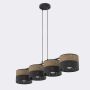 Lampă cu pendul KARBON 1653/4 4x15W/E27 IP20 de la Emibig
