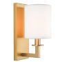 Aplique de perete LILLE W01906BR-WH 1x40W/E14 IP20 de la Cosmolight