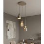 Lampă cu pendul MESI 1694/3PREM 3x8W/GU10 IP20 de la Emibig