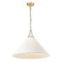 Lampă cu pendul PROVIDENCE P01521BR-WH 1x40W/E27 ip20 de la Cosmolight