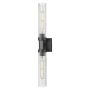 Aplique de perete QUINCY W02873BK 2x40W/E27 ip20 de la Cosmolight
