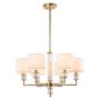 Lampă de tavan SUTTON P06385AU-WH 6x40W/E14 ip20 de la Cosmolight