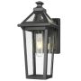 Aplique de perete ZURICH W01609BK 1x60W/E27 IP23 de la Cosmolight