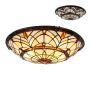 Lustră de tavan TIFFANY CEILING 1712 3x40W/E27 IP20 de la Prezent