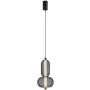 Lampă cu pendul Marco PND-84283-2-BK 3000K 1x10W/LED 590lm IP20 de la Italux