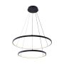 Lampă cu pendul BRENO 18140BK-2 3000K|4000K|6000K 1x50W/LED 2000lm IP20 de la Zuma Line