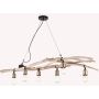 Lampă cu pendul DRIFTWOOD 180922 6x60W/E27 ip20 de la Ideal Lux