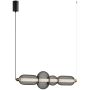 Lampă cu pendul Marco PND-84283-4-BK 3000K 1x16W/LED 900lm IP20 de la Italux