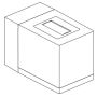 Aplique de perete VOSS 5128AL 4000K 1x4.5W/LED 641LM IP54 de la Norlys
