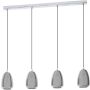 Lampă cu pendul ALOBRASE 98616 4x40W/E27 de la Eglo