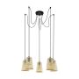 Lampă cu pendul CLAVERDON 43255 5x40W/E27 de la Eglo