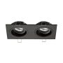 Lumină îngropată deasupra plafonului CHUCK 20068-BK 2x50W/GU10 de la Zuma Line