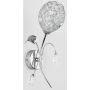 Aplique de perete ORLEAN 20380 1x40W/E14 de la Alfa