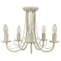 Candelabru Perła LP-020/5P white 5x40W/E14 IP20 de la Light Prestige