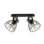 Spot ALANO BLACK 2121 2x60W/E27 de la TK Lighting