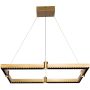 Lampă cu pendul DIAMANTE LA117/P1_67_gold 3000K 5x36W/LED 2160lm IP20 de la Altavola Design