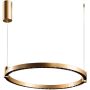 Lampă cu pendul DIAMANTE LA118/CO1_80_gold 3000K 1x48W/LED 2880lm IP20 de la Altavola Design