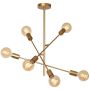 Lampă de tavan LESTER 21119/06/02 6x40w/e27 ip20 de la Lucide