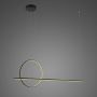 Lampă cu pendul Linea No.2 LA087/PX120_40_3k_39W_black 3000K 2x39W/LED 2350lm IP44 de la Altavola Design