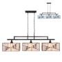 Lampă cu pendul TIFFANY XV. 216 3x60W/E27 IP20 de la Prezent
