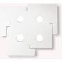 Lampă de tavan TOTEM 215778 4x15W/GX53 ip20 de la Ideal Lux
