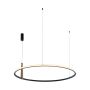 Lampă cu pendul CLAUD 22808-WOOD 3000K|4000K|6000K 1x42W/LED 1750lm IP20 de la Zuma Line