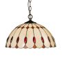Lampă cu pendul TIFFANY XVI. 226 2x60W/E27 IP20 de la Prezent
