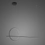 Lampă cu pendul Linea No.2 LA087/PX120_40_4k_39W_black 4000K 2x39W/LED 1800lm IP44 de la Altavola Design