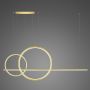 Lampă cu pendul Linea No.4 LA087/P2X_60_40_150_4k_gold 3000K 3x57W/LED 3420lm IP44 de la Altavola Design