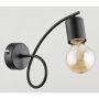 Aplique de perete TANGO BLACK 23170 1x60W/E27 de la Alfa