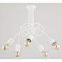 Lampă de tavan TANGO WHITE 23615 5x60W/E27 de la Alfa