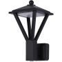 Aplique de perete Bons OWL-22474-BK 3000K 1x12W+3W/LED 590lm IP54 de la Italux