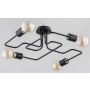 Lampă de tavan HOOK 24744 4x60W/E27 IP20 de la Alfa