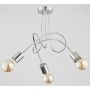 Lampă de tavan TANGO CHROME 24463 3x60W/E27 de la Alfa