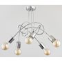 Lampă de tavan TANGO CHROME 24465 5x60W/E27 de la Alfa