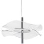 Lampă cu pendul Mariposa LA102/P_chrom_3000K 3000K 1x6W/LED 390lm IP20 de la Altavola Design