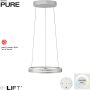 Lampă cu pendul PURE E-LOOP 2550-95 2700-5000k 2x50W/LED 4100lm ip20 de la Paul Neuhaus