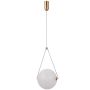 Lampă cu pendul Rastia PND-34361-L-HBR-OPAL 3000K 1x12W/LED 1300lm IP20 de la Italux