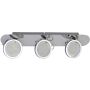 Spot Alessio HP-503AC-03-998B CH 3000K 3x5W/LED 400lm IP20 de la Italux
