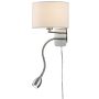 Aplique de perete HOTEL 271170201 3000k 2x43w/led+e14 310lm ip20 de la Trio