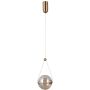 Lampă cu pendul Rastia PND-34361-S-HBR-AMB 3000K 1x6W/LED 550lm IP20 de la Italux