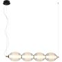 Lampă cu pendul Rinot PND-45372-4-WH-CL 3000K 1x29W/LED 1600lm IP20 de la Italux